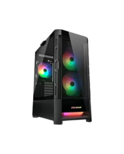 Gabinete Cougar Duoface Rgb Black